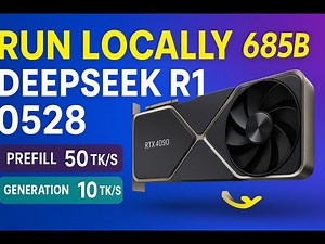 Run DeepSeek R1 0528 Locally - Full Hardware & Software Setup