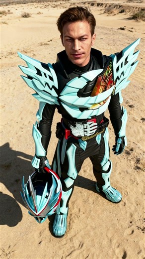 Morgan Duvall from haze ps3 game as kamen rider saber primitive dragon