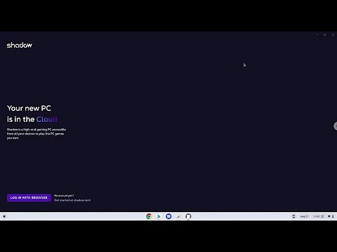 How to install Shadow PC on a Chromebook