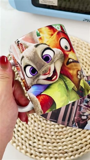 Personalized mugs, your way! create stunning Zootopia 2 designs on 11oz mugs #pydlife#mugprint