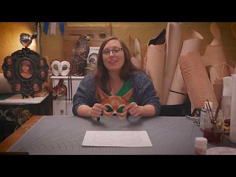 Making a Leather Cat Mask with Annie Libertini