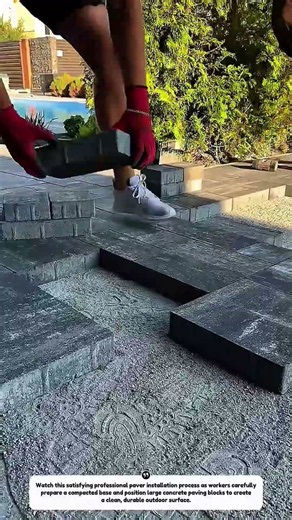 Professional Paver Installation | Perfectly Level Patio Blocks & Sand Base