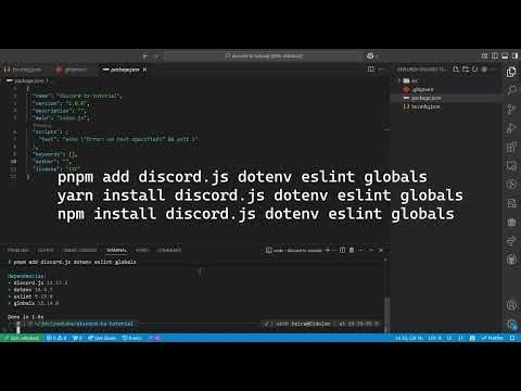 How to Make a Discord Bot with TypeScript & Discord.js – Episode 1: Preparing the Project