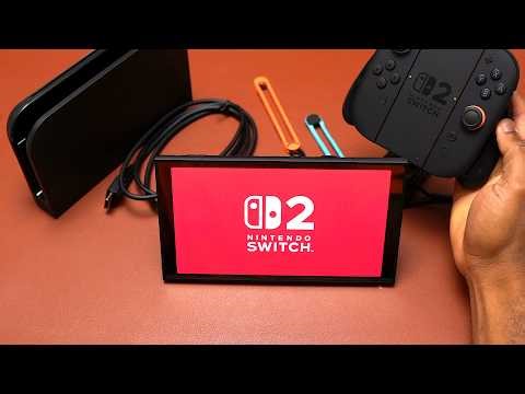 Nintendo Switch 2 Unboxing Setting Up my First Switch
