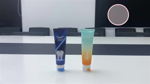 30ml Custom Offset Printing Biodegradable Empty Refillable Toothpaste Squeeze Soft Tube Packaging with Screw Cap