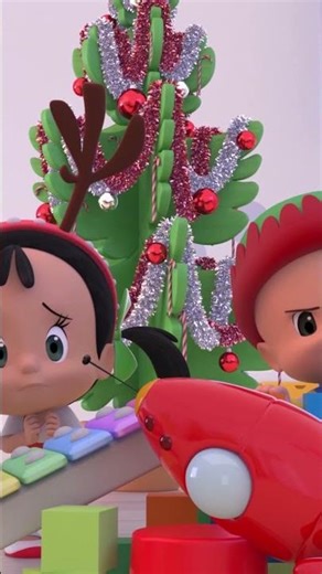 Everybody get ready! 😠 They won't rob us anymore 🏃 #Cuquin #Cartoons #Christmas