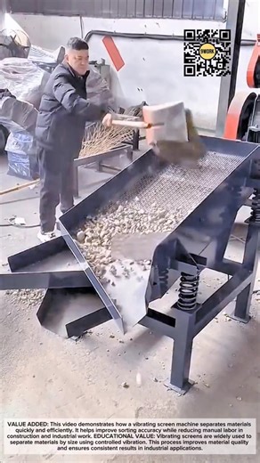 Vibrating Screen Machine | Efficient Material Sorting Technology #9work