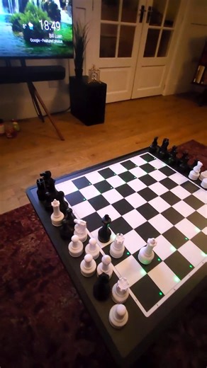 Just saw the most genius Chessnut Move setup ever… 😆♟️ Someone connected their Move board to their smart home system so that when they checkmate, their robot vacuum delivers a cold beer straight to them. Yes, you read that right. A BEER. 🛋️🤖🍺 Honestly, this is next-level creativity. Chess, tech, and a little reward all in one—pure brilliance. Whoever thought checkmate could taste this good deserves a crown of their own. 👑 #ChessnutMove #ChessLife #SmartHomeGoals #CheckmateRewards #GeniusSet
