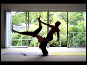 Acrobatic Yoga. Maranda Pleasant and the Circus Yogis