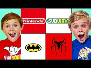 Kade Plays Guess The Logo Game with Jack Skye!