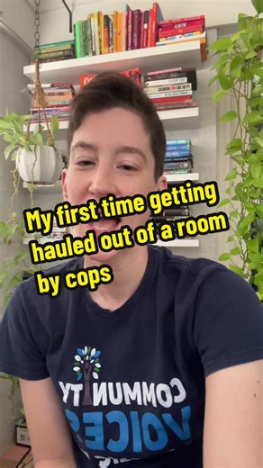 #storytime my first time getting dragged off by cops become UNRULY and UNGOVERNABLE