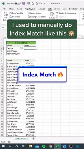 Need to learn Index Match for work? We got you #excel #tutorial