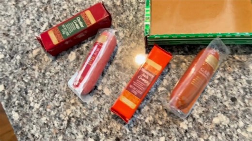 Watch Swiss Colony Sausage & Cheese- Cheese and sausage goodies. on Amazon Live