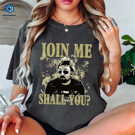 Adam the Woo ATW Shirt, Join Me Shall You T-shirt, Theme Park Vlog Fan , Unisex Graphic Tee - Etsy