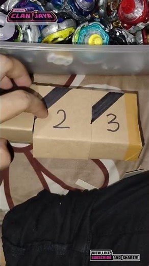 Homemade Deck Box Beyblade X Cardboard #beyblade