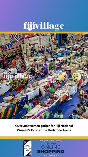 The vibes are vibing💃🎨 at the Fiji National Women’s Expo #fyp #fiji #fijitiktok #7thfijinationalwomenexpo2025 🎶Music: Marama Dina - Marama | fijivillage