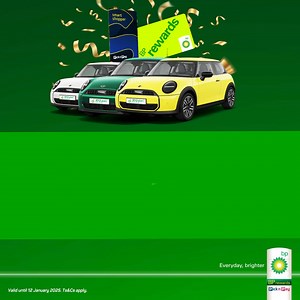 2.7K views · 1.3K reactions | WIN 1 of 3 Mini Coopers PLUS stand to win a share of R1 million in cashback rewards with Pick n Pay and bp! To enter, fill up at bp for R600 or more, swipe your Smart Shopper and BP Rewards cards and Whatsapp your receipt to 067 498 4226. Competition ends 12 January 2025. Find out more: https://www.pnp.co.za/smart-shopper/smart-shopper-partners/bp | Pick n Pay | Facebook