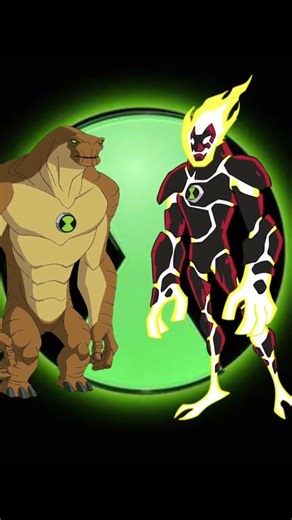 Ben 10 aliens fusion Heatblast and Humungousaur