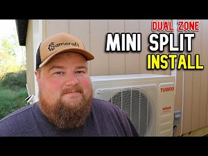 Installing One Mini Split in my Two Workshop Buildings
