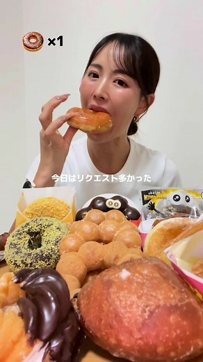 大食い女子のカロリー摂取チャレンジ