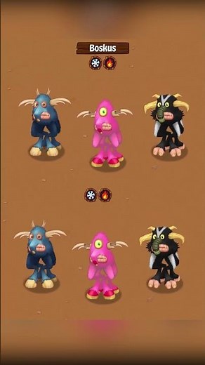 Boskus Monsters in My Singing Monsters with Epics & Rares | MSM