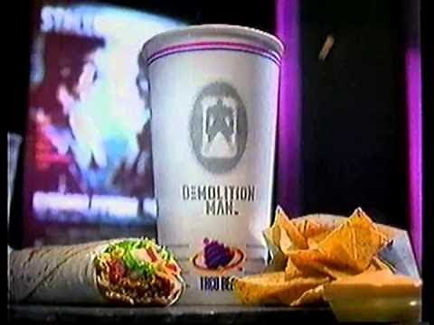 Taco Bell Demolition Man Commercial 1993