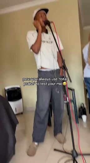 Using 'Total Praise' to Test Your Microphone