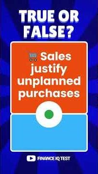 TEST YOUR FINANCE IQ - Part 66