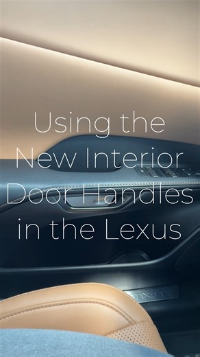 🚗 Lexus Tech Tip: New Door Handles Explained | Confused by the new Lexus interior door handles? Bliss, our Technology Specialist at Lexus of Jacksonville, walks you through how they work — including what to do if your battery dies. Need more help? Stop by and meet our tech team or call (904) 721-5000. 🔗 lexusofjacksonville.com – #LexusTechTip #LexusHowTo #LexusFeatures #Lexus #Jacksonville #LexusSupport #TechSimplified #DriveLexus | Fields Auto Group