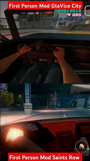 Saints row the third mod With Gta Vice City First Person mod /saints row 3 first person mods