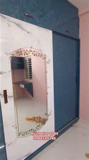 👉soldier doors in centre door mirror ❤️‪@Rjinterior1989‬ #rjinterior1989 #home #2bhk #3bhk #love