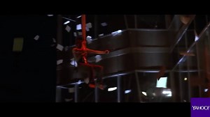 The MythBusters gang put a popular Die Hard stunt to the test. Yippe-ki-yay! | Yahoo Entertainment