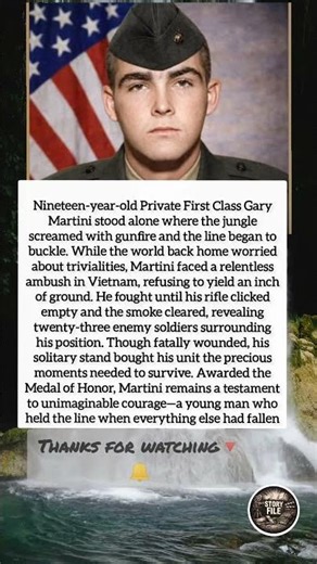 Nineteen-year-old Private First Class Gary Martini stood... #shorts #shortsvideo #warzone #news