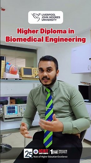 Study Bio Medical Engineering - British Degree Pathway | LJMU UK | ICBT Kandy Campus