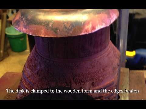Making Model Steam Copper Boiler