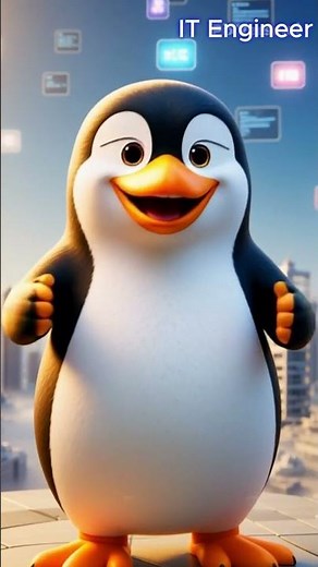 🐧 Meet Tux — the face of Linux.