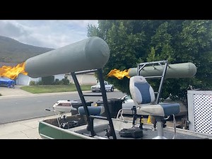 The Boat Part 2: Boat Outriggers / Stabilizers for San Diego Bay and Mission Bay Fishing! And lakes!