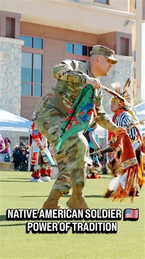 Native American History on Instagram: "The presence of a Native American soldier ✨🪶 carries a force that becomes an inspiration for Indigenous youth who seek to reach spaces long denied to them. There is something powerful 🌄🔥 in the gaze, in the posture and in the ancestry that guides each step, reminding us that Indigenous identity is not a limitation but a source of courage. This figure awakens pride 💫 and shows new generations that it is possible to go further, expand horizons 🌎 and occu