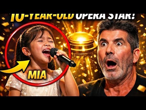 10-Year-Old Filipino Opera Singer STUNS Simon Cowell | Golden Buzzer Moment on AGT