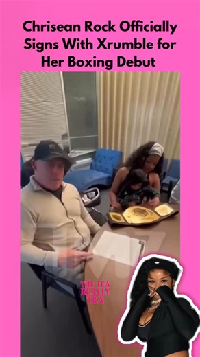 TheTeaReallyTea | According to TMZ reports, Chrisean Rock has officially signed with Xrumble for her highly anticipated boxing debut, marking a major new... | Instagram