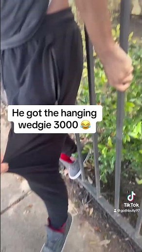 Hanging Wedgie Time! 😂