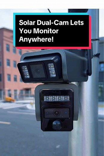 Solar Dual-Cam: Monitor Your Yard Anywhere!