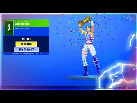 FORTNITE KISS THE CUP EMOTE