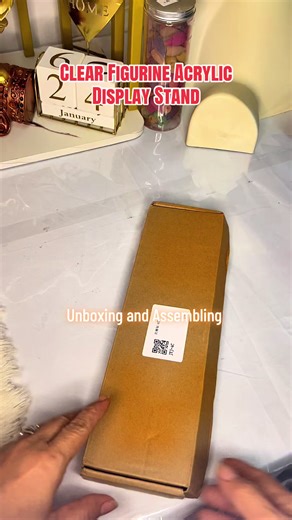 Clear Figurine Acrylic Display Stand Toy Storage Figure Display Rack Jewelry Stair Perfume Shelf Rack Cupcake Rack Model Stand#storagerack #displaystand #figurine#model #fyppppppppppppppppppppppp