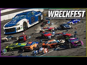 NASCAR CAMARO DEMO DERBY! | Wreckfest