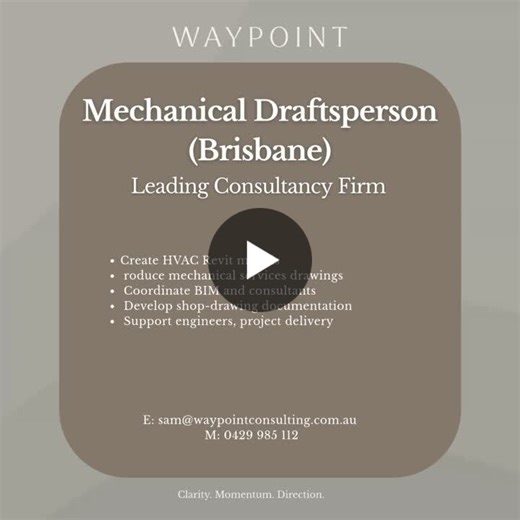 We re proud to be partnering with a growing engineering consultancy delivering mechanical building services design across a range of construction and development projects. The business is looking… | Waypoint