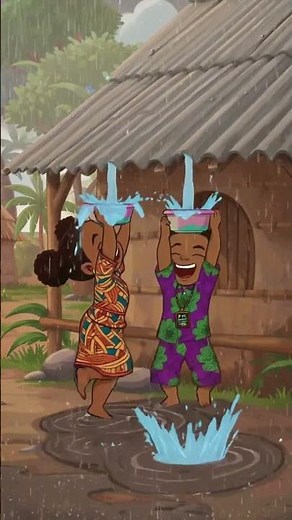 Bienvenue chez Les P'tits Griitos : La pluie 🌍✨