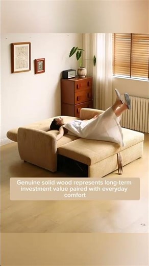 Telescopic Sofa Bed for Modern Living Rooms #sofa #coffeetable #tvstand