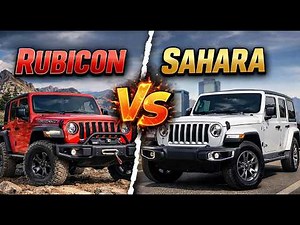 Jeep Wrangler Rubicon vs Jeep Wrangler Sahara – Which One Should You Actually Buy in 2026?