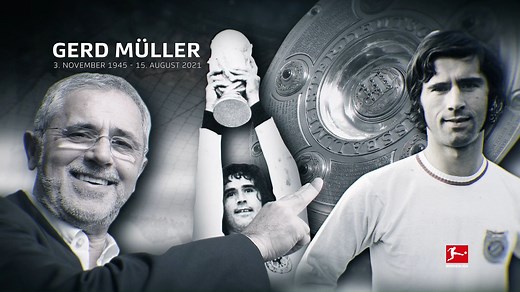 Forever a legend. Farewell, Gerd Müller. | Bundesliga